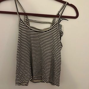 Striped Spaghetti Strap Top